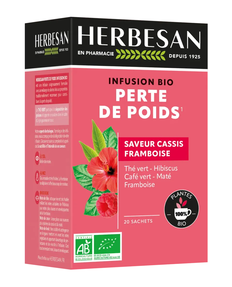 Herbesan Perte de Poids infusion bio régime