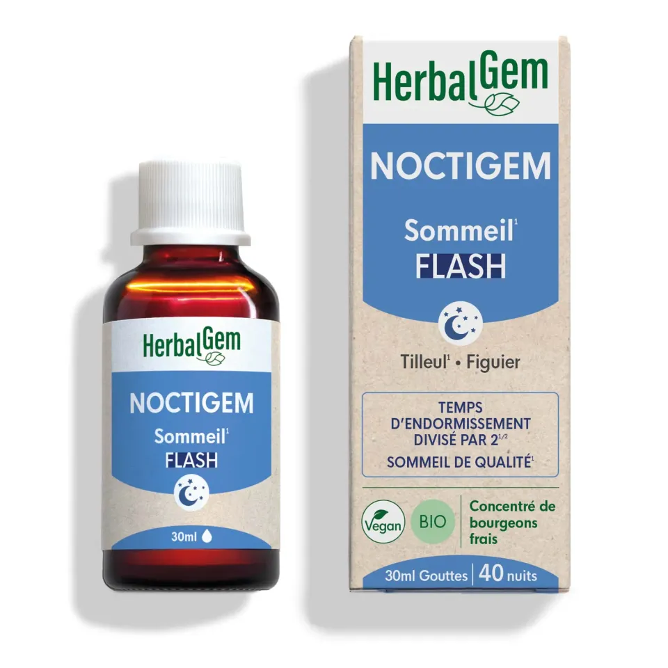 Herbalgem Noctigem complexe sommeil bio tilleul nuit