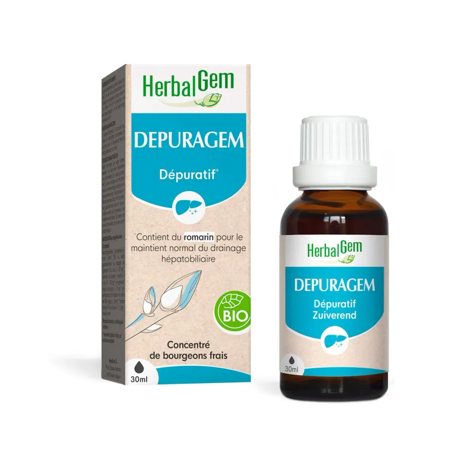 Herbalgem DepuraGem complexe drainant bio
