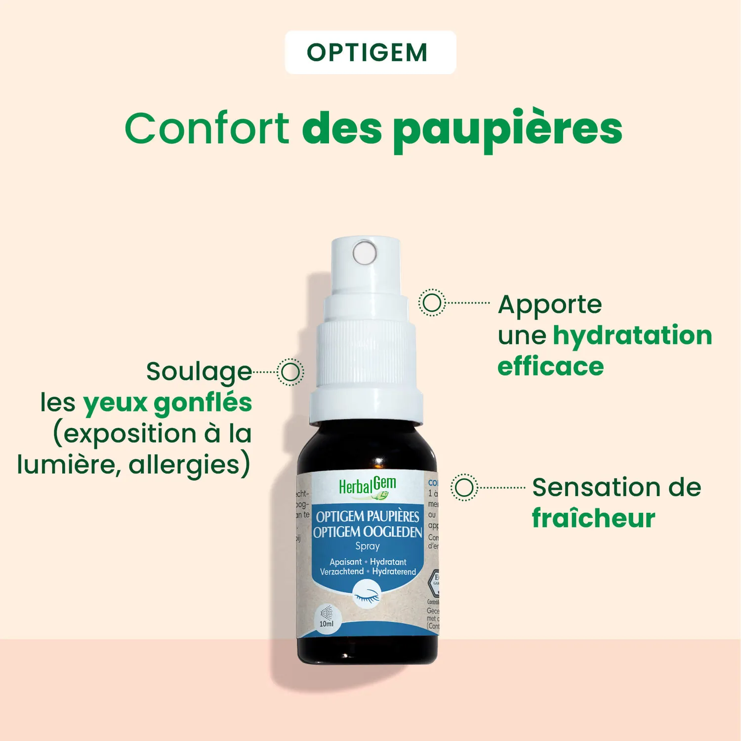Herbalgem Cure anti-allergies bourgeons 3 flacons