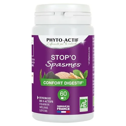 Phyto-Actif STOP'O Spasmes gélules 60 confort digestif