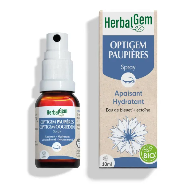 HERBALGEM OptiGem paupières spray bio regard 10 ml