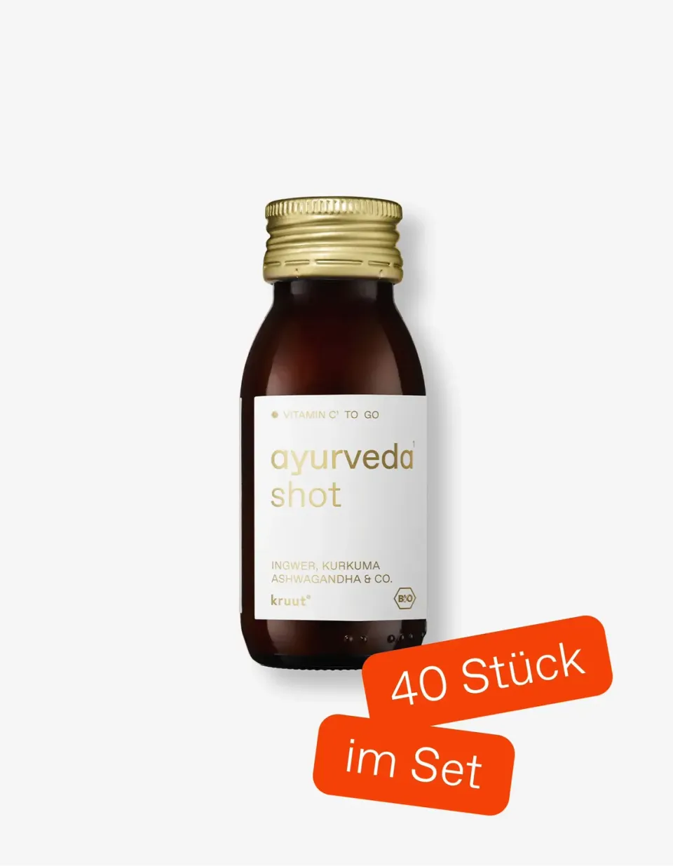 kruut Ayurveda Shot Énergisant 40 Shots Bio