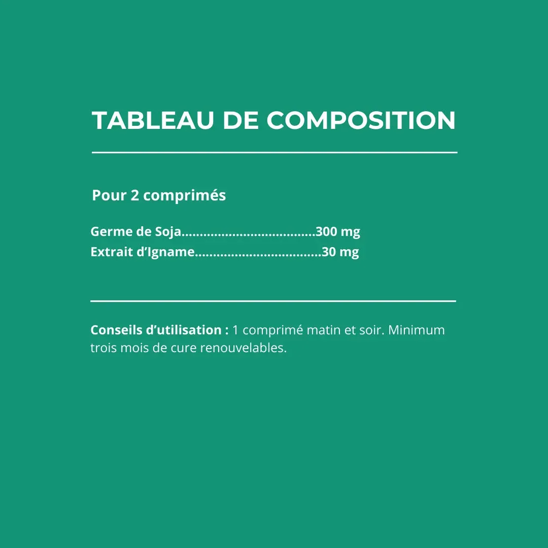 Laboratoires Monin Chanteaud Biopause 60 gélules ménopause soja