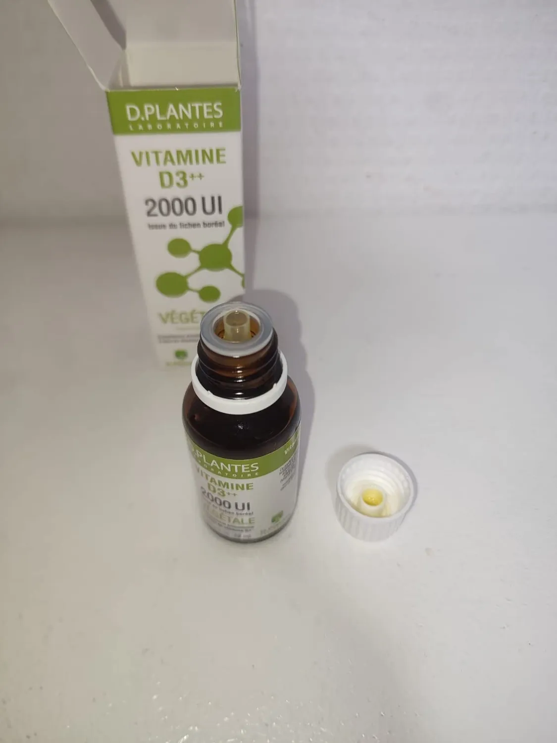 D.Plantes Vitamine D3 2000 UI gouttes 20 ml vegan