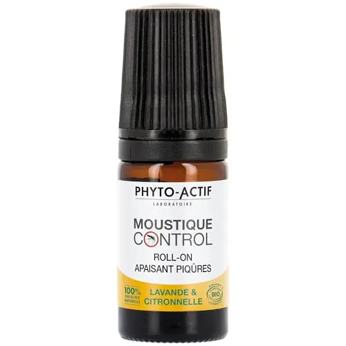 Phyto-Actif Moustique Control roll-on piqûres 2x5 ml lavande