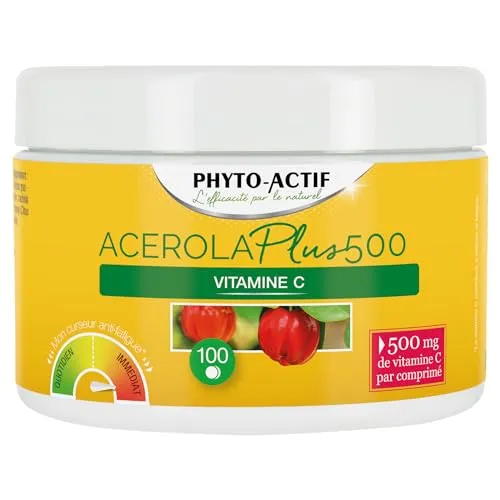 Phyto-Actif Acérola Plus 500 comprimés pot 100