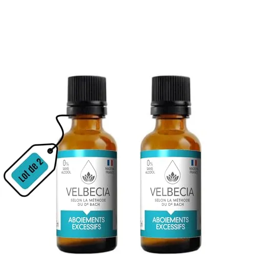 Velbecia Aboiements excessifs élixir fleurs de Bach 2x30ml sans alcool