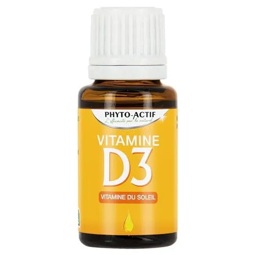Phyto-Actif Vitamine D3 gouttes huileuses 15ml
