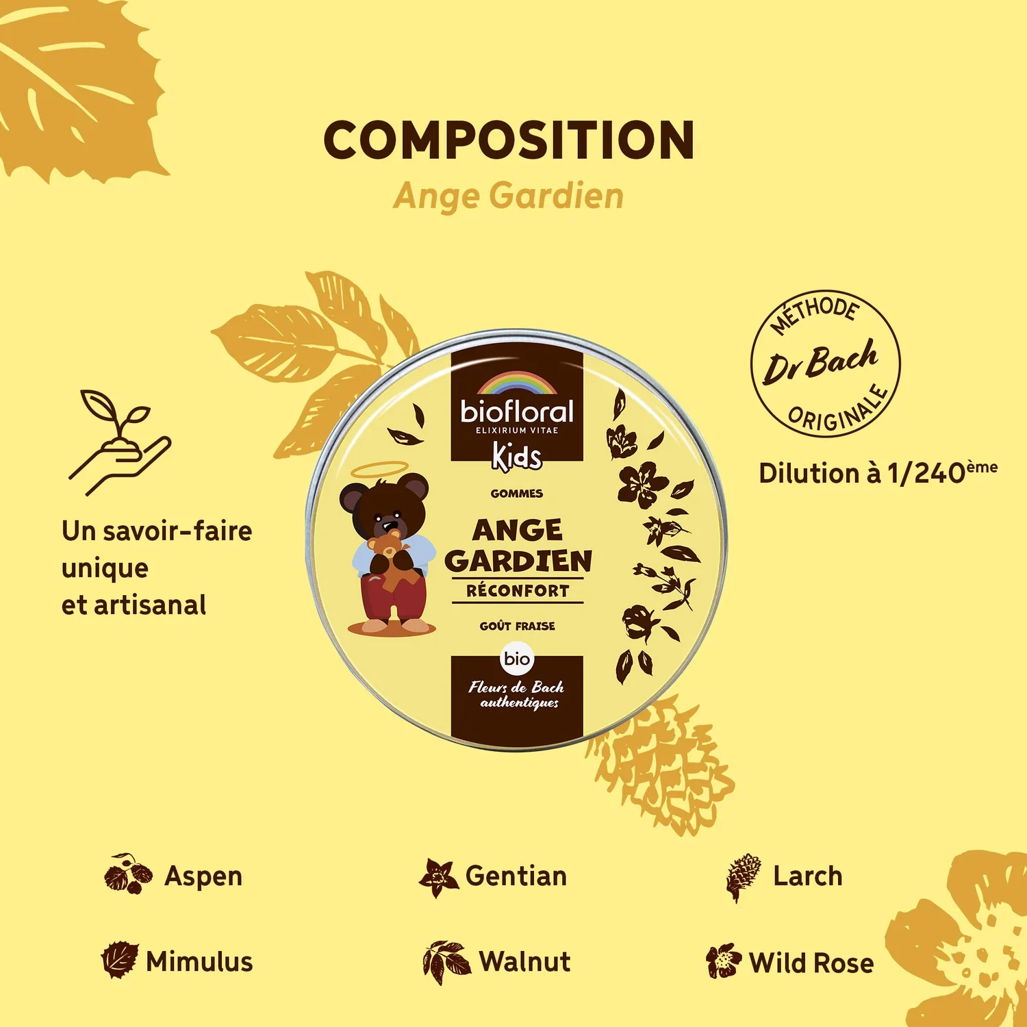 Herbalgem Ange Gardien gommes bio enfant protection