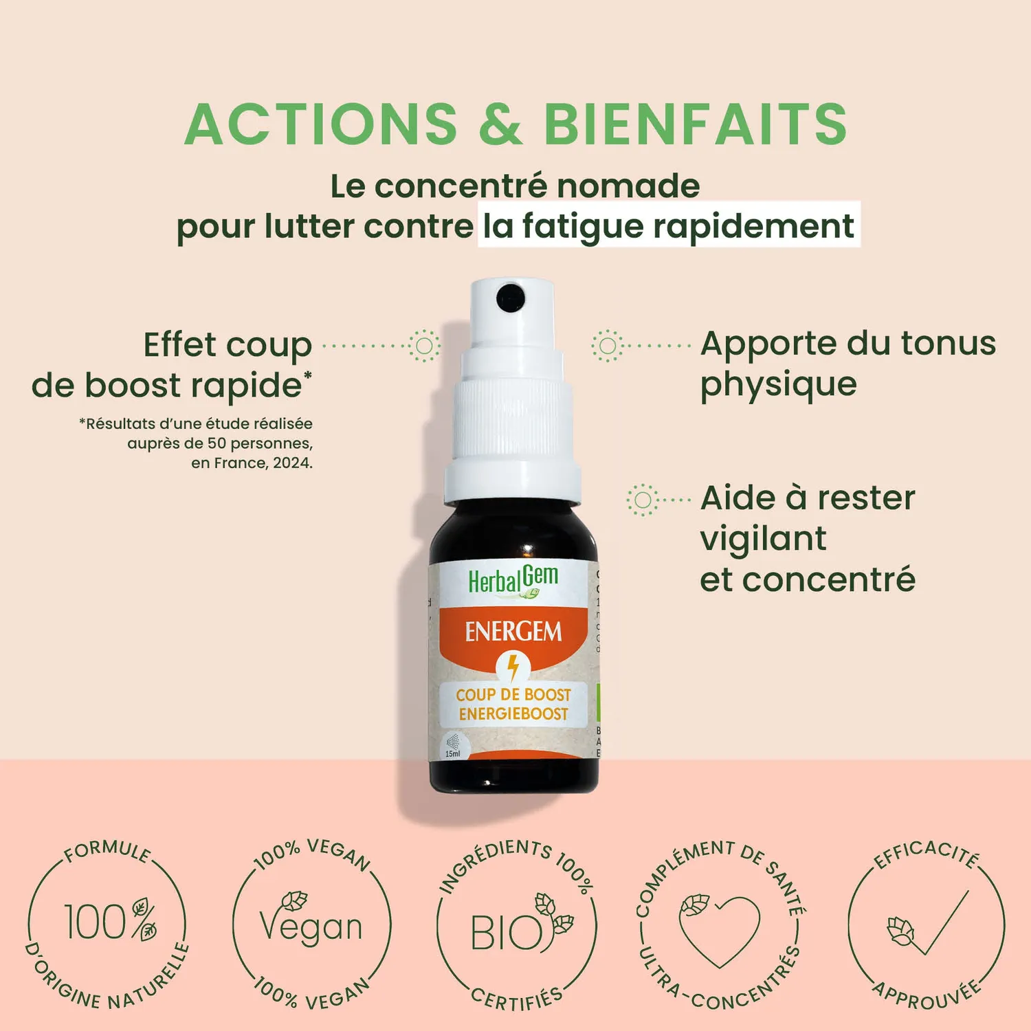 Herbalgem EnerGem complexe bourgeons bio fatigue