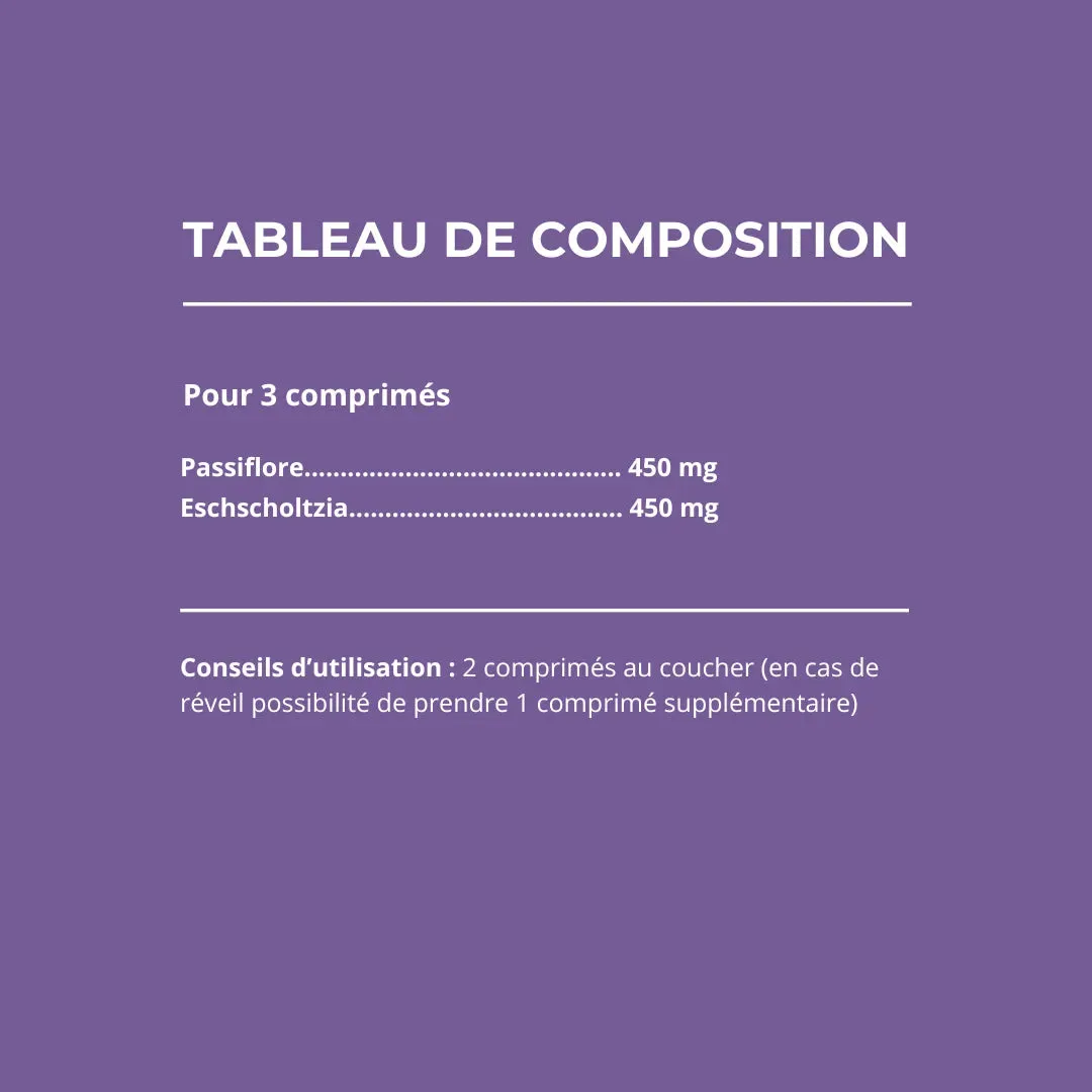 Monin Chanteaud Panxeol comprimé sommeil pavot Californie