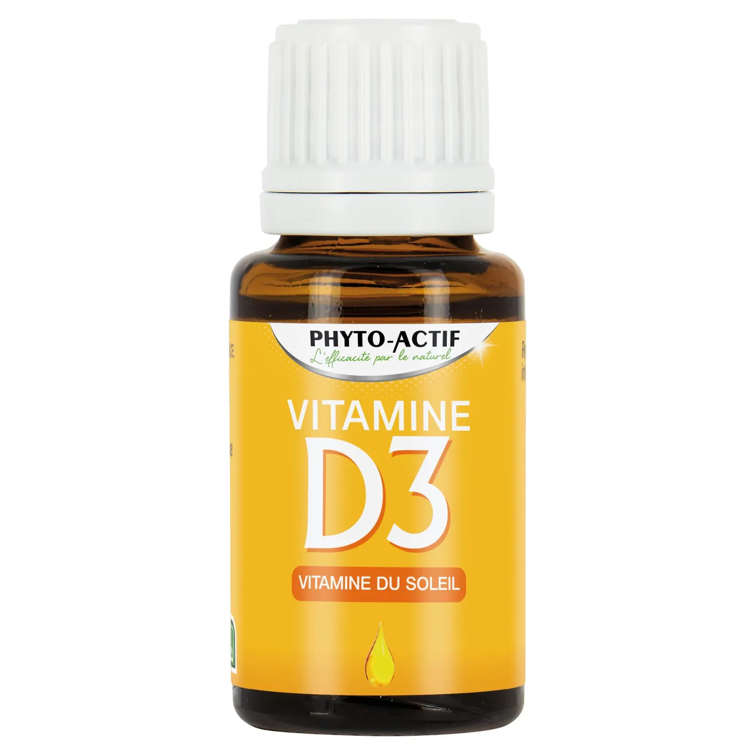Phyto-Actif Vitamine D3 gouttes huileuses 15ml