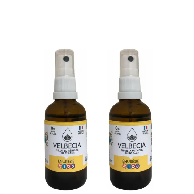 Velbecia Énurésie Enfant élixir 50 ml x2 sans alcool