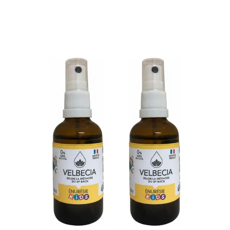 Velbecia Énurésie Enfant élixir 50 ml x2 sans alcool