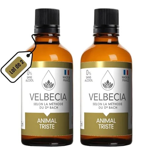 Velbecia Animal Triste élixir sans alcool 50 ml x2