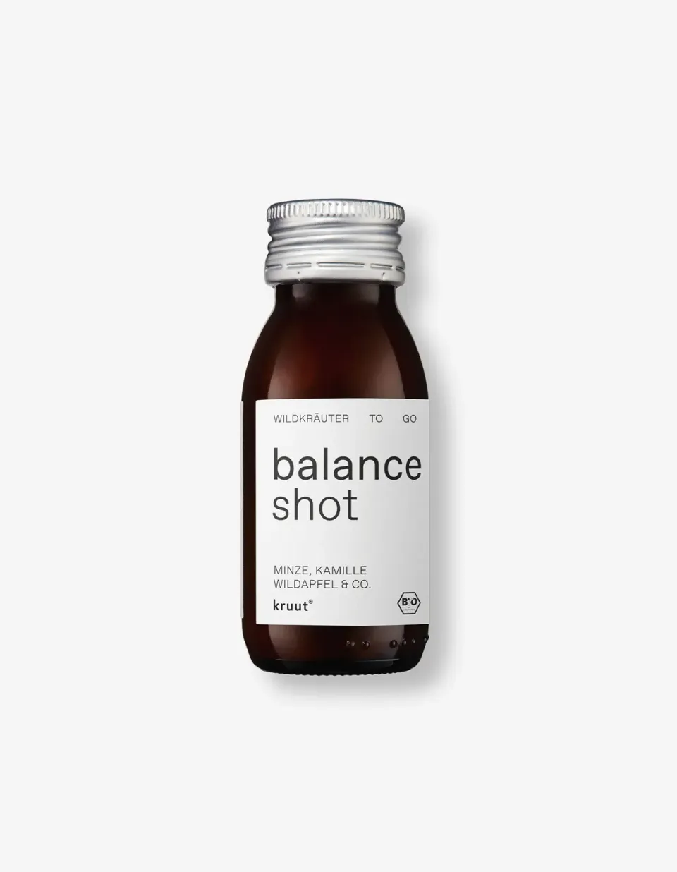 kruut Balance Shot Plantes 10x Pomme Menthe Bio