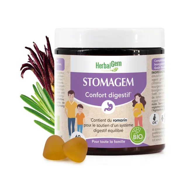 Herbalgem StomaGem Bio gummies digestion