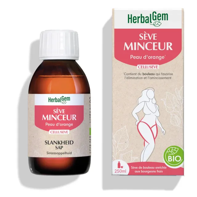 Herbalgem Sève Minceur sève de bouleau bio drainante