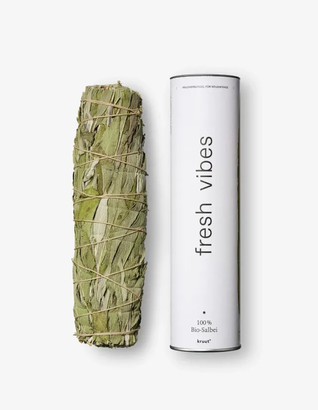 Kruut Fresh Vibes fagot fumigation sauge bio rituel