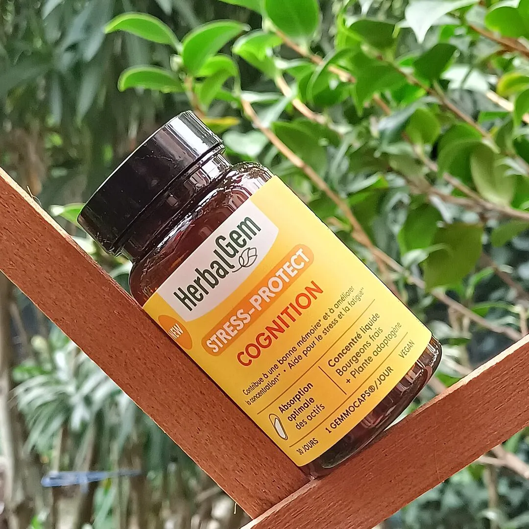 HERBALGEM Gemmocaps Cognition gélules mémoire 30 jours