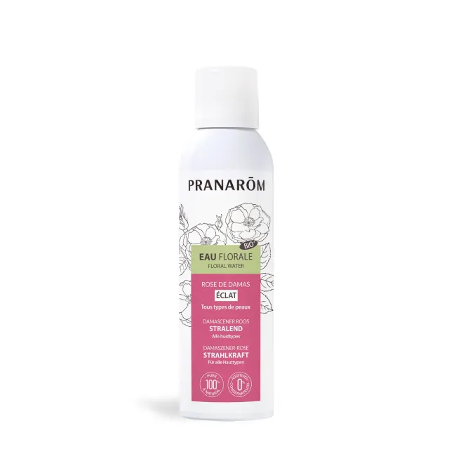 Herbalgem Rose de Damas eau florale bio tonifiante