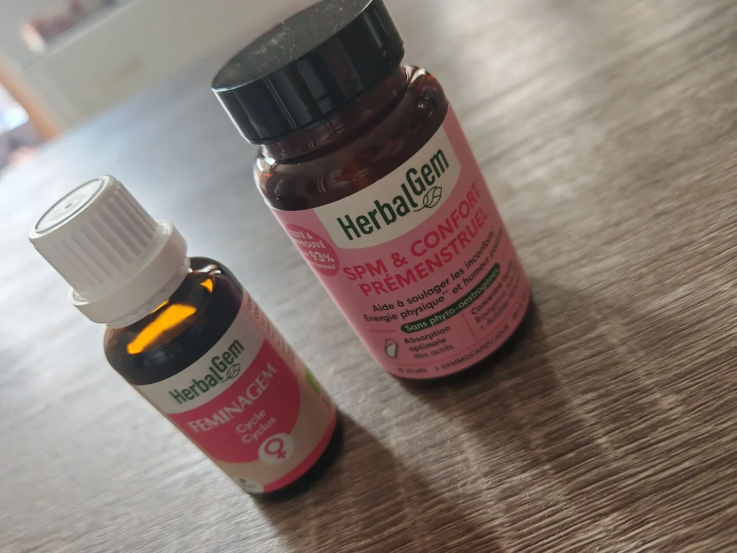 Herbalgem FeminaGem SPM complément cycle 2 flacons femme