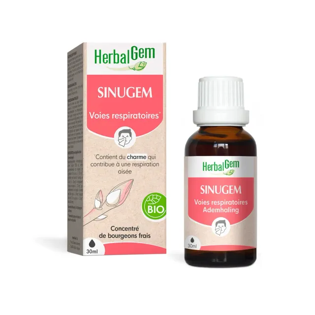 Herbalgem SinuGem complexe bourgeons bio voies respiratoires