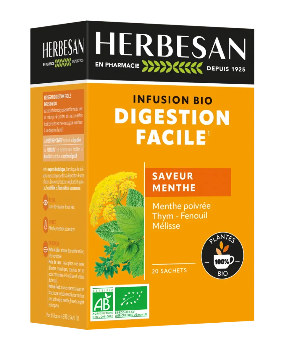 Herbesan Digestion Facile infusion bio digestion