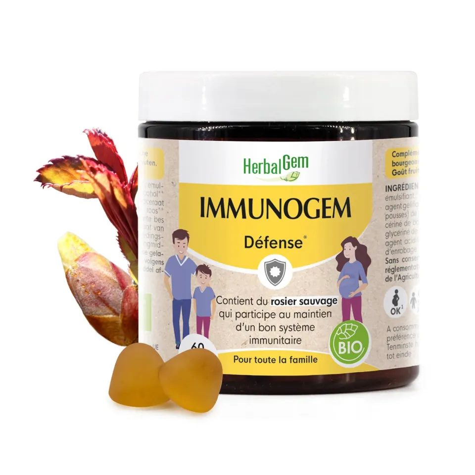 Herbalgem ImmunoGem Bio gummies défenses immunitaires