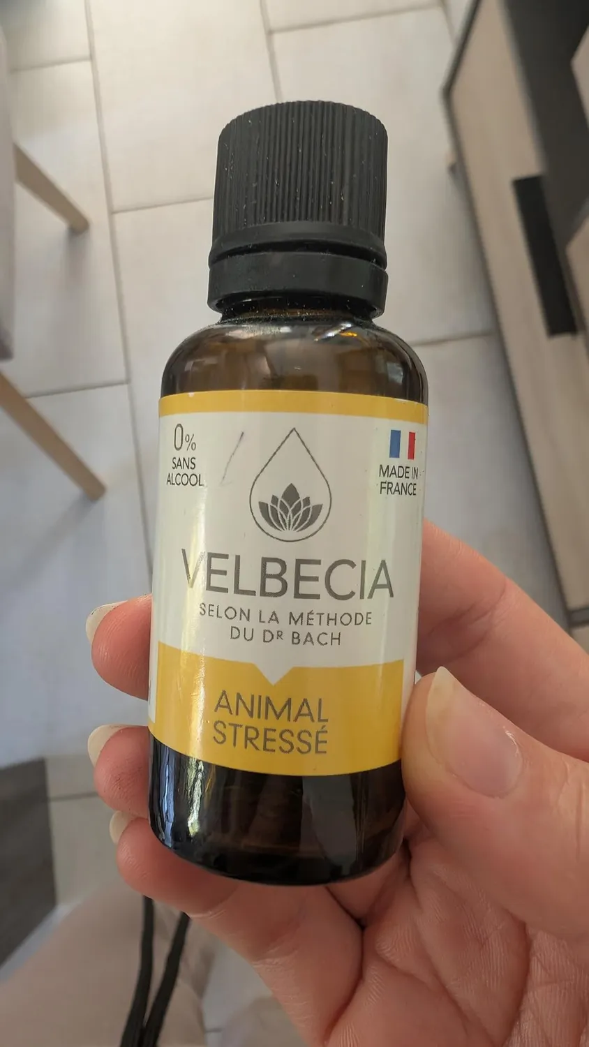 Velbecia Animal Stressé élixir fleurs sans alcool 2x30ml