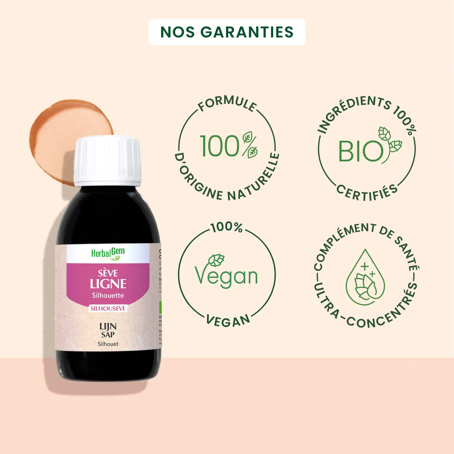 Herbalgem Sève Ligne sève de bouleau bio silhouette