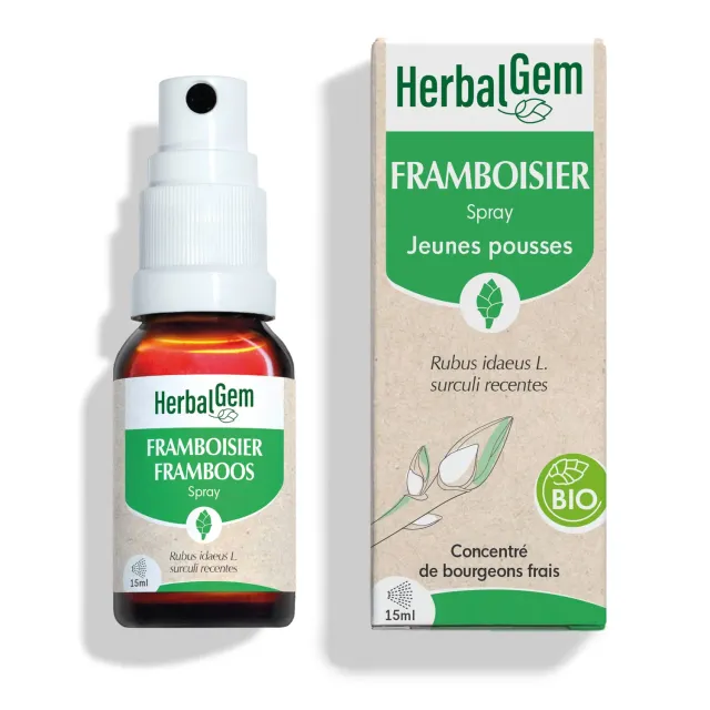 HerbalGem Bourgeon de Framboisier spray bio confort féminin