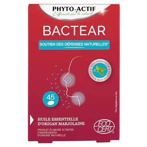 Phyto-Actif Bactear complément immunité 45 comprimés