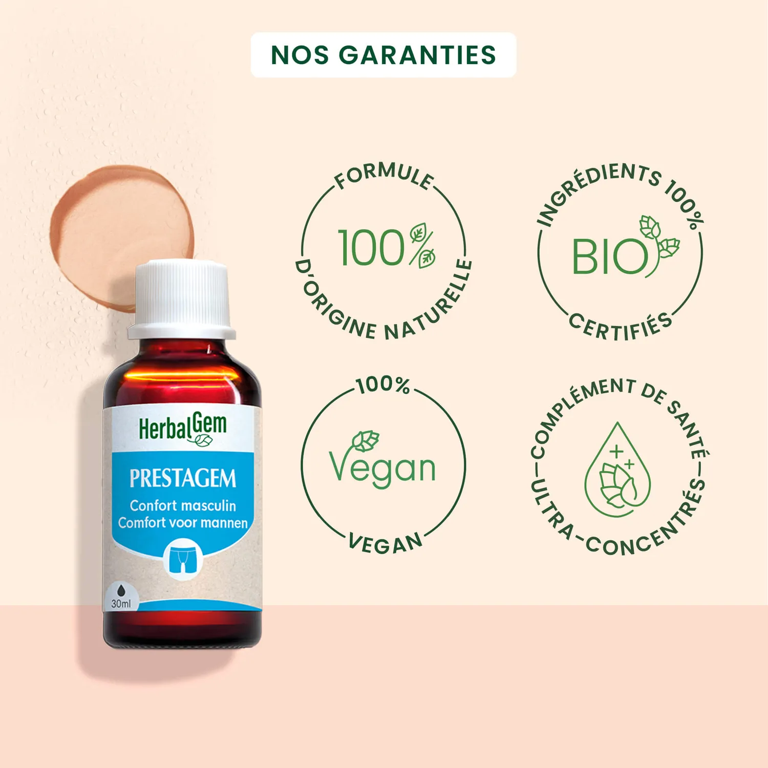 Herbalgem PrestaGem Confort Masculin complexe prostate