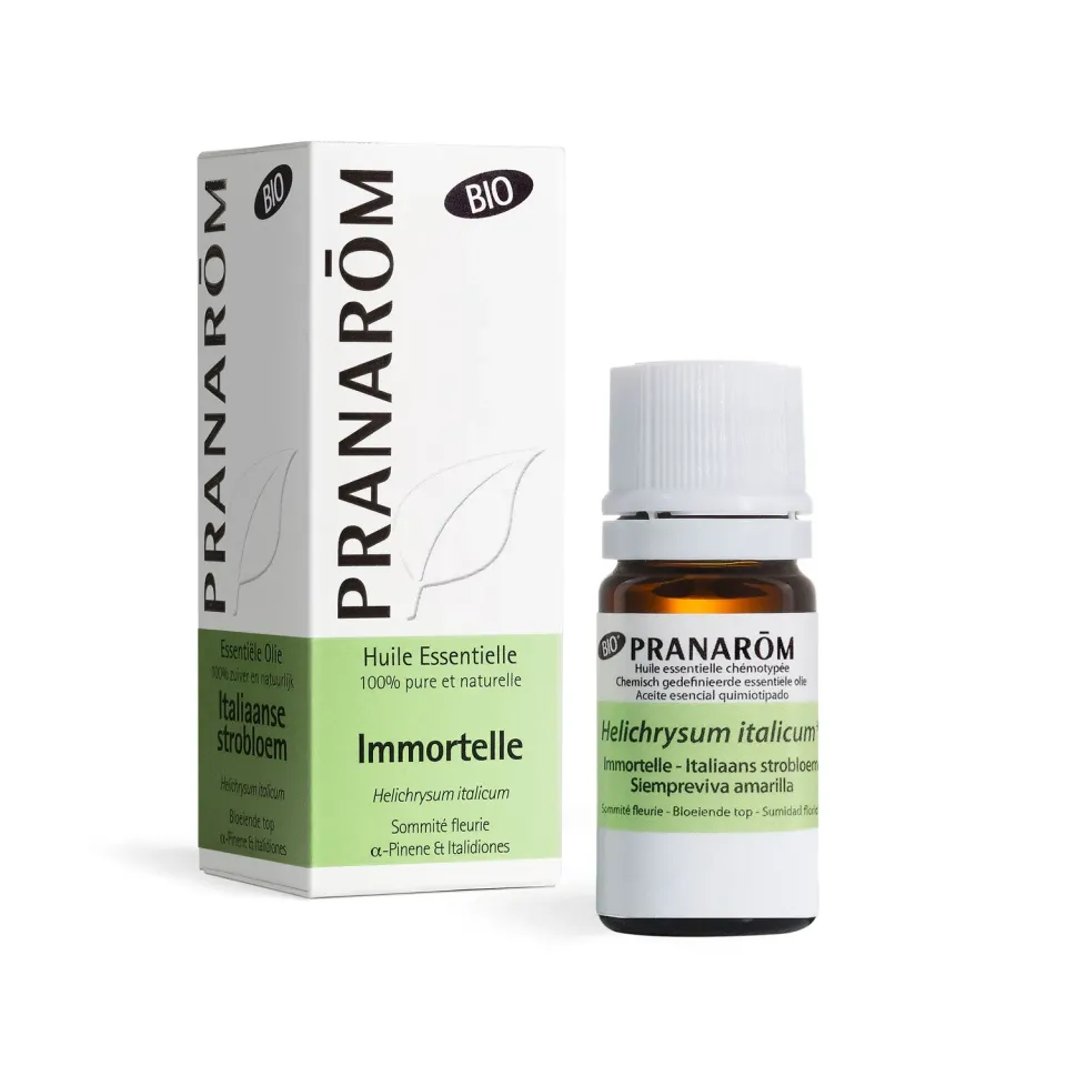 HerbalGem Immortelle Hélichryse huile essentielle bio