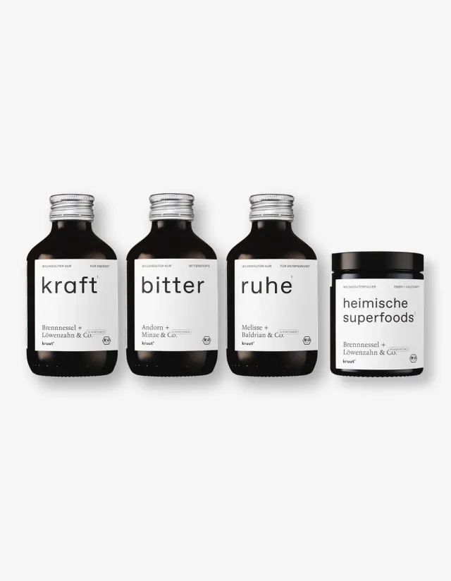 kruut Herbal Energy Set coffret cure plantes 2 semaines