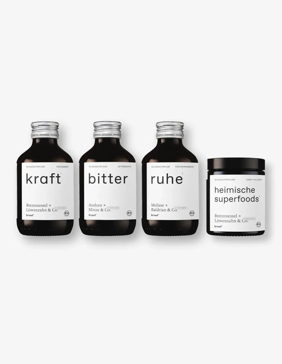 kruut Herbal Energy Set coffret cure plantes 2 semaines