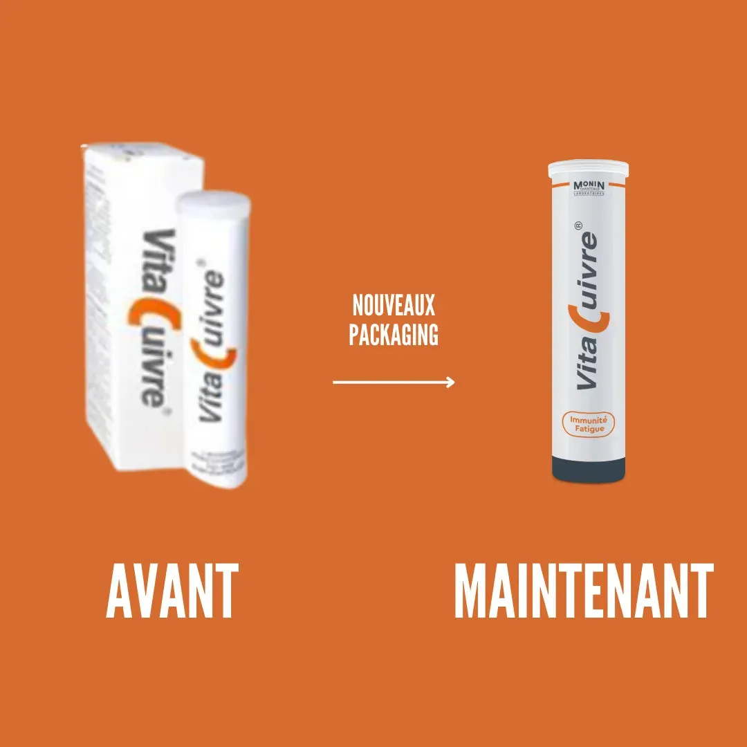 Laboratoires Monin Chanteaud VitaCuivre comprimés immunité cuivre