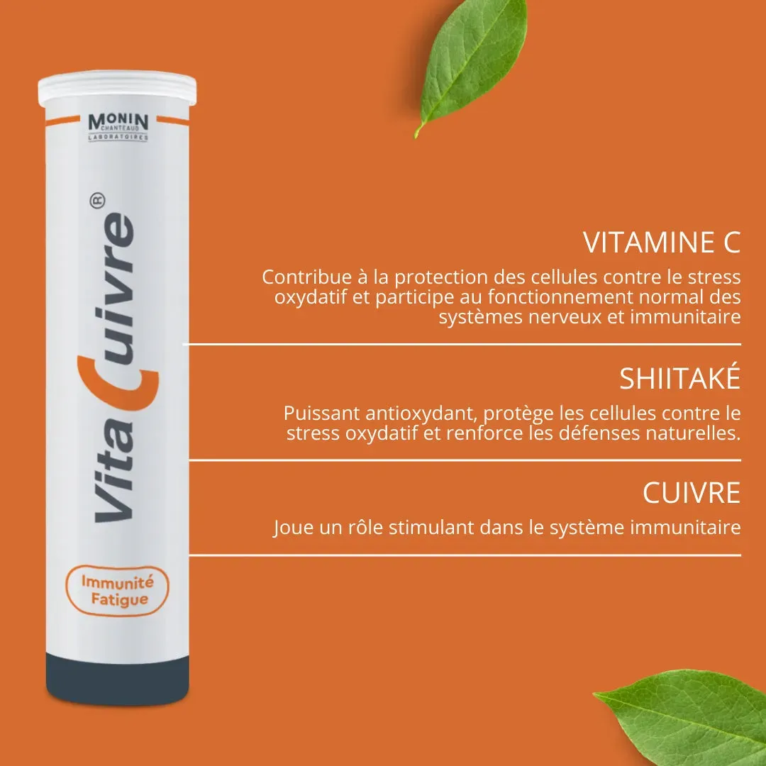 Laboratoires Monin Chanteaud VitaCuivre comprimés immunité cuivre
