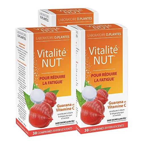 D.Plantes Vitalité-Nut citron menthe effervescents 3x30