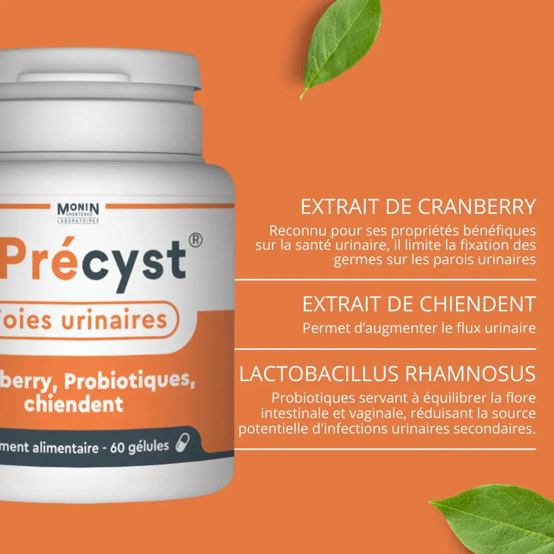Laboratoires Monin Chanteaud Precyst gélules cranberry PAC 18 mg