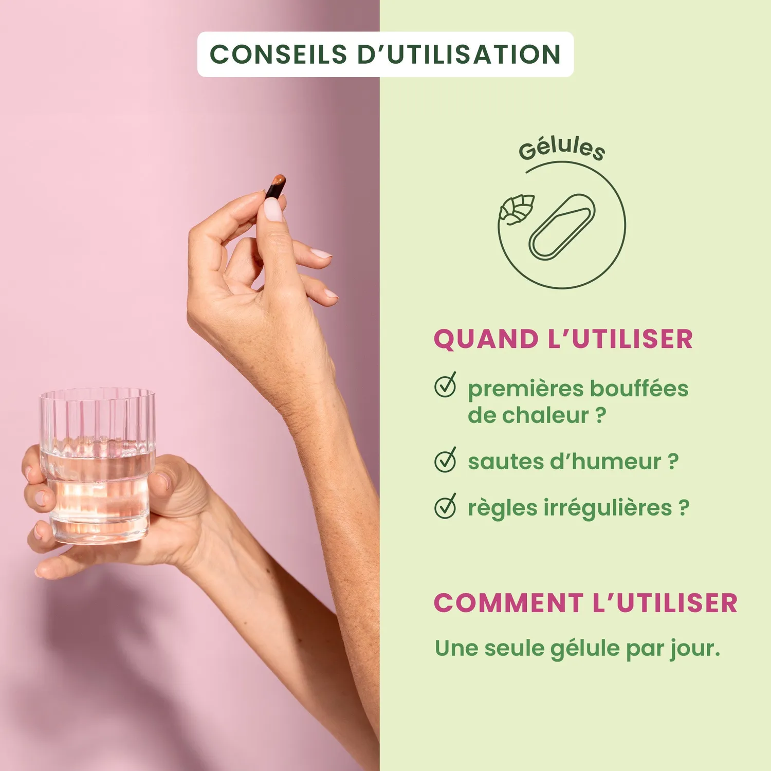 HERBALGEM Gemmocaps Périménopause complément bourgeons