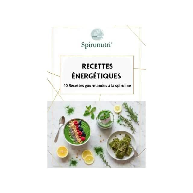 Spirunutri Livre Recettes e-book PDF 10 recettes spiruline