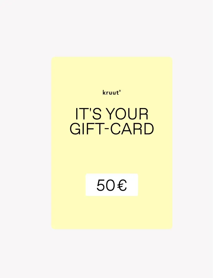 kruut Bon d’achat carte cadeau 10€ plantes sauvages