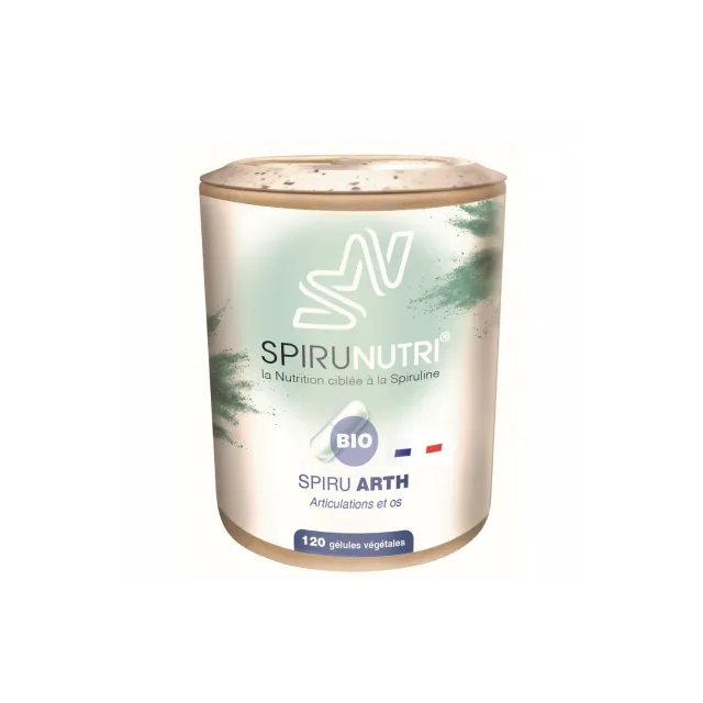 Spirunutri Spiru Arth complement articulaire curcuma bio