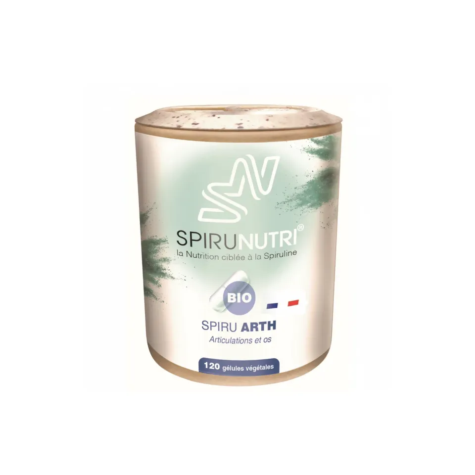 Spirunutri Spiru Arth complement articulaire curcuma bio