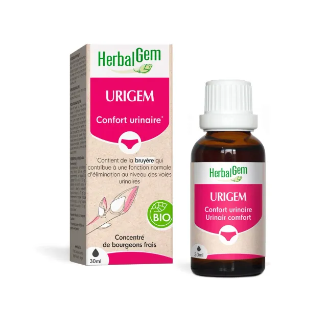 Herbalgem UriGem complexe bourgeons bio confort urinaire