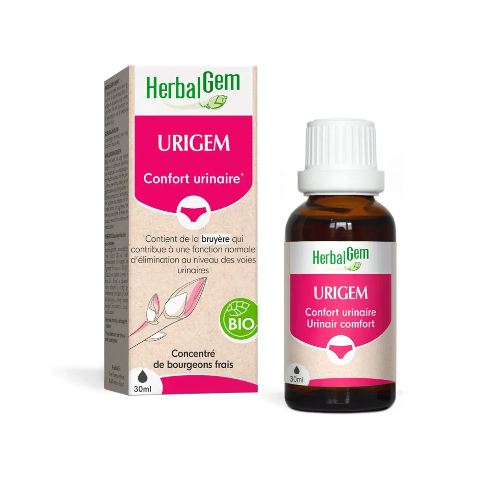 Herbalgem UriGem complexe bourgeons bio confort urinaire