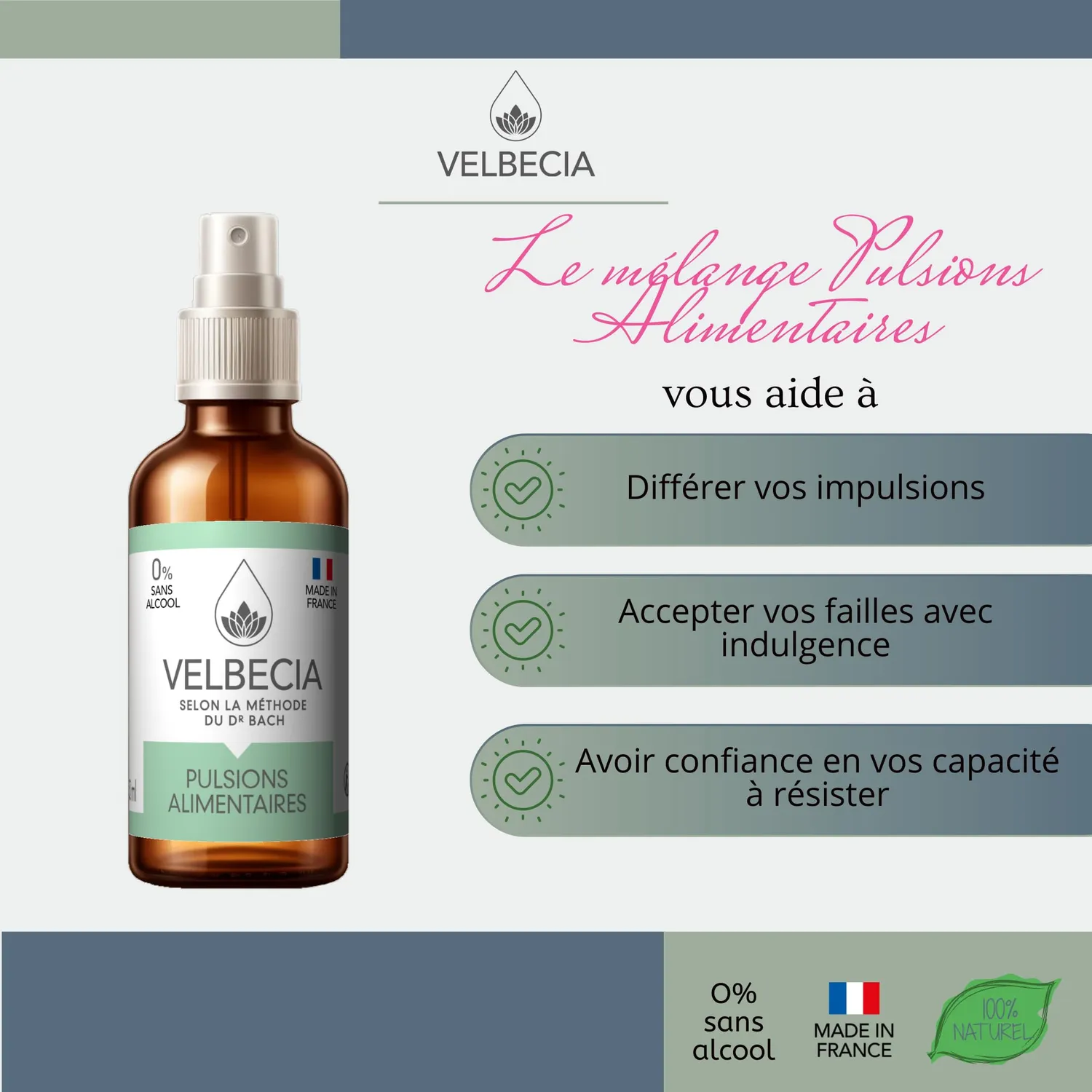 Velbecia Minceur Pulsions alimentaires élixir 30 ml + offert